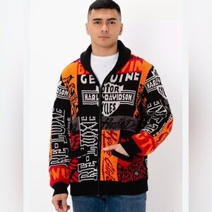 Harley-Davidson men’s wild card cardigan size 2XL